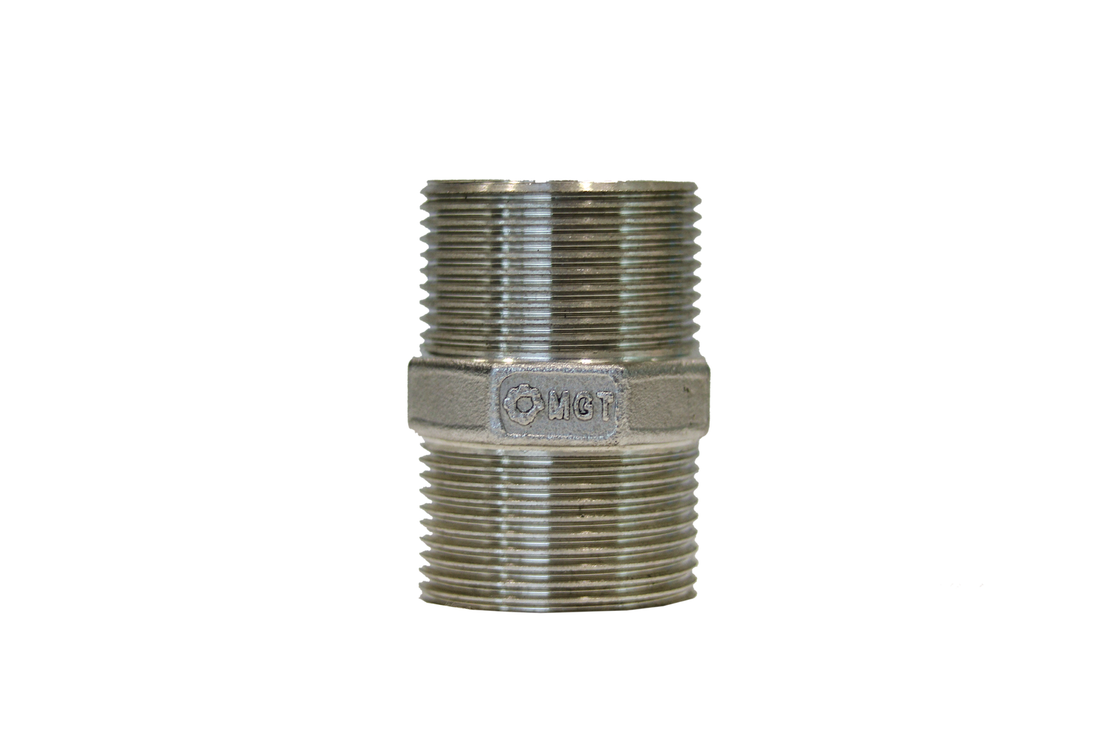 STAINLESS STEEL HEX NIPPLE